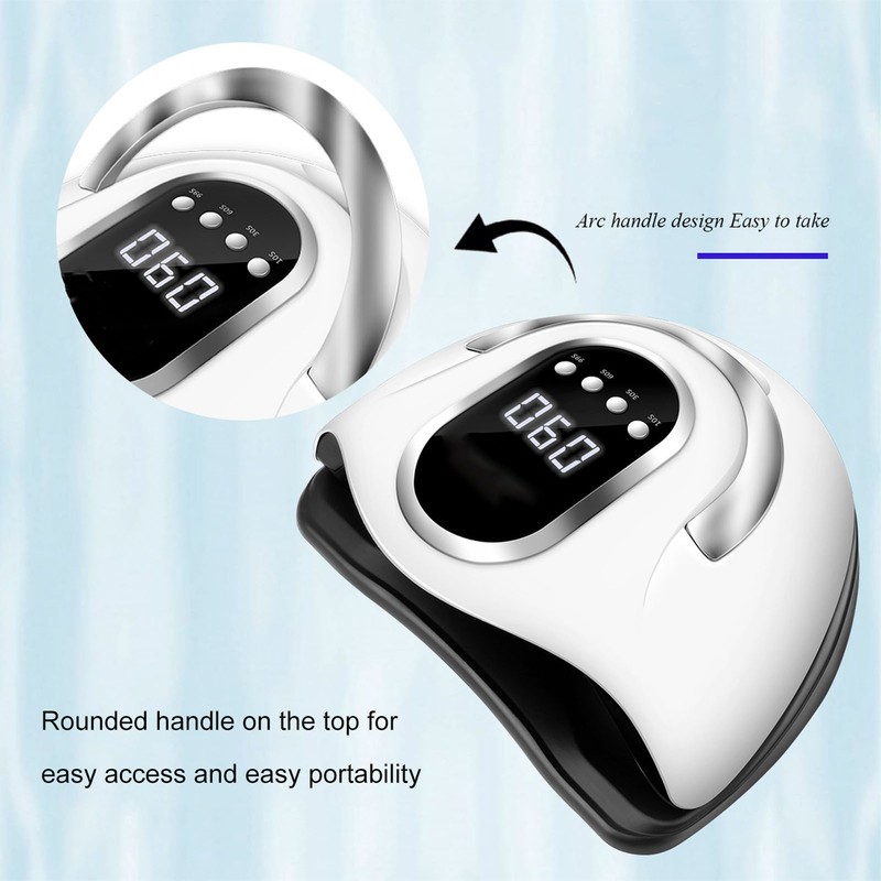 Nail Dryer Light 280W 4 Gears 66pcs Light Chips LED