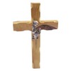 First communion Holy Land Wall Cross - Olive Wood Cross