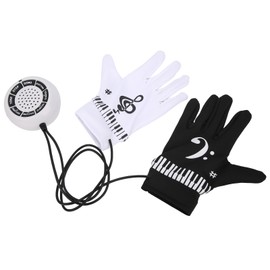 Electronic Piano Gloves for Kids Adults with Speakers Portable Party Performance