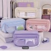 Large Pencil Case High Capacity Holder Box Storage bag Desk