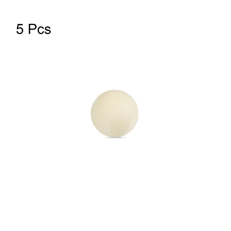 sourcing map PA Nylon Solid Plastic Balls 8 mm G3