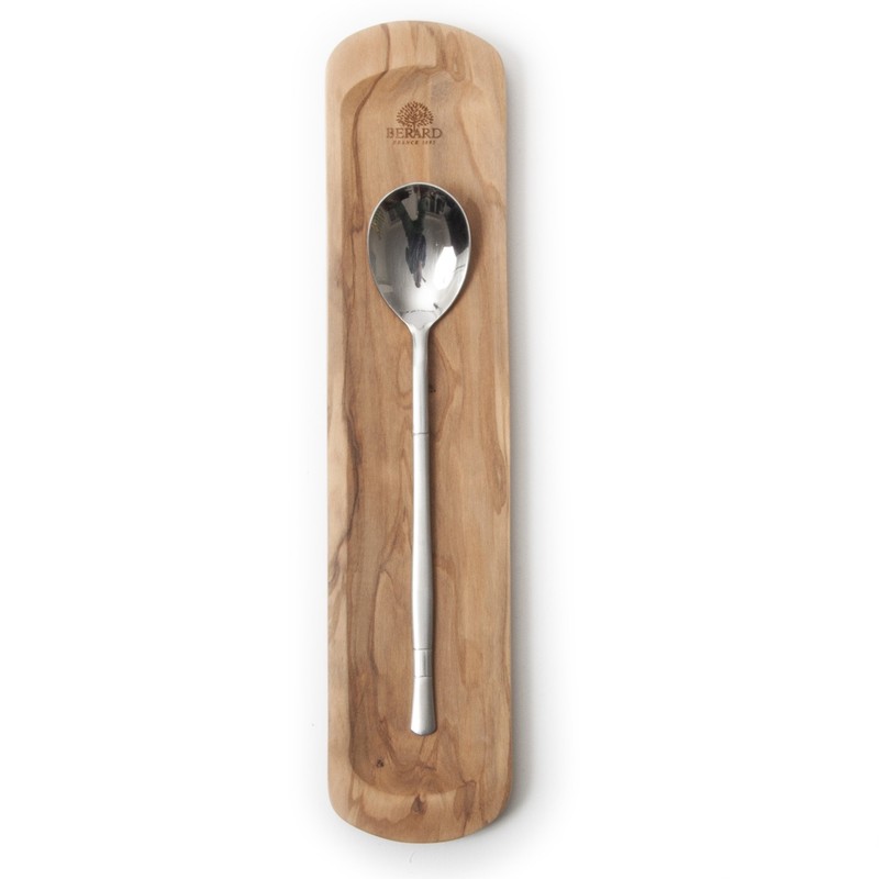 Berard Olive Wood Handcrafted Spoon Rest