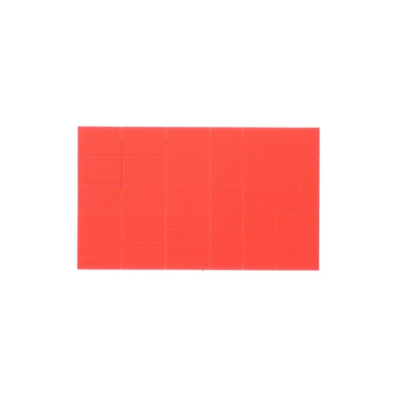 TIEMCO Strike Detector High Float, Assorted Cuts, Red