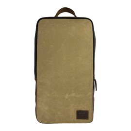 Hide & Drink, Pickleball Paddle Case (Balls & Paddles not Included) Handmade (Waxed Canvas)