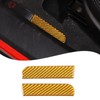 Lcojicep Car Inner Emergency Door Lock Switch Sticker Compatible with
