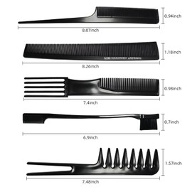 1st Choice 12 Pieces Hair Styling Comb Set Professional Styling Comb Set