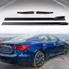 ZTT For 2016-2018 Nissan Maxima GT-Style Painted Black Side Skirt