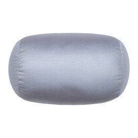 Focustree Squish Bean Bed Microbead Pillow Bolster Tube Body Pillow Smooth Cool Touch Fabric Neck & Back Support Throw Travel Pillow Fun Colors (Dark Gray)