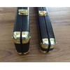 Nickel Plated Leather Cue Case Corner Protectors (rounded corners)