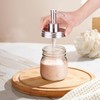 Amolliar Mason Jar Liquid Soap Dispenser Pump, Rust Proof Stainless