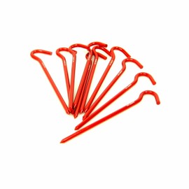 Alpkit Candy Canes Aluminium Tent pegs, Camping (x10)