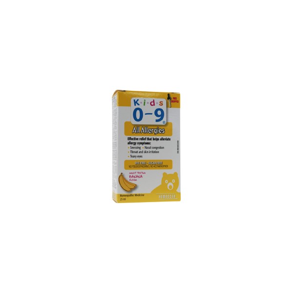 Homeocan Kids 0-9 Allergies Oral Solution Banana Flavour
                            25 mL