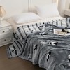 LGYKUMEG Heavy Korean Mink Blanket 71"X87", Fleece Plush Blanket for