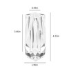Kitcom Flower/Bud Crystal Vase Decorative Vases for Home, Wedding, Christmas,