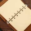 Powertool Notebook Loose Leaf Leather Cover Lined Wirebound Journal Writing