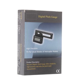 GoolRC LCD Digital Pitch Lehre für align TREX 150-700 Flybarless Hubschrauber (Digital Pitch Gauge)