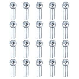 PATIKIL Cable Ball Stopper, 20pcs Gym Machine Accessories for 5mm Cable Fitness Equipment Exercise Wire Rope Port Joint Replacement Parts for Home Gym