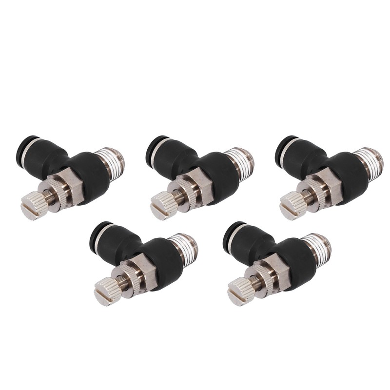 L Type Right Angle Throttle Valve Quick Fitting Convenient Elbow