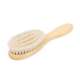 GRÜNSPECHT Natürliche Ziegenhaarbürste für Babys und Kleinkinder, extra weich, aus Buchenholz und Ziegenhaar, (604-00), 1 Stück (1er Pack)