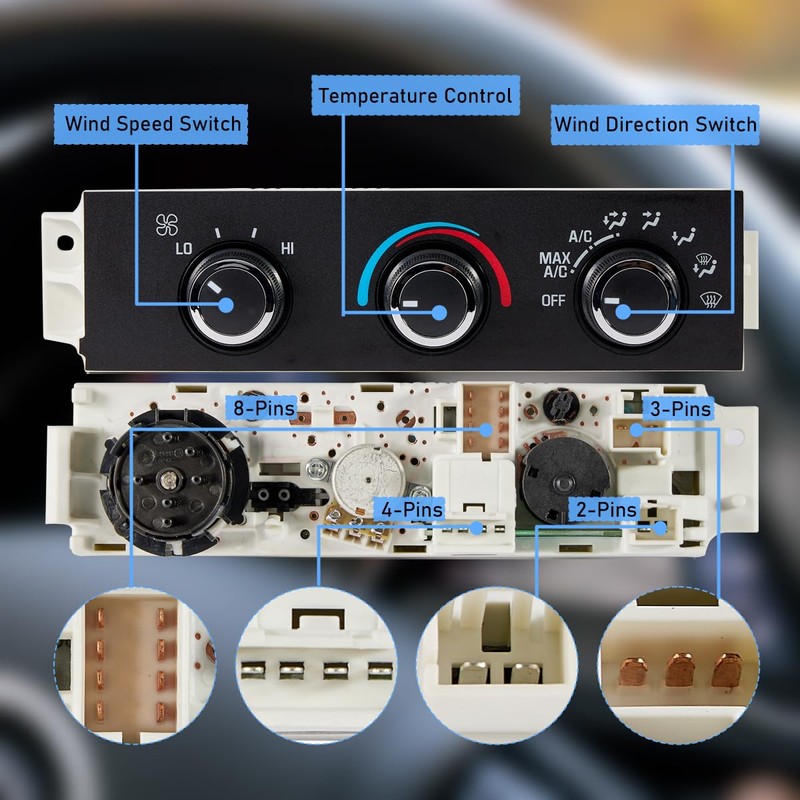 599-217 Heater A/C Control Switch Climate Control Module Fit for