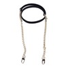 Leather Purse Handle Chain DIY Handcraft Purse Straps Replacement 47.2in