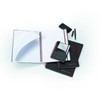 CASE OF 6 Black n' Red Twin Wirebound Notebook, Poly
