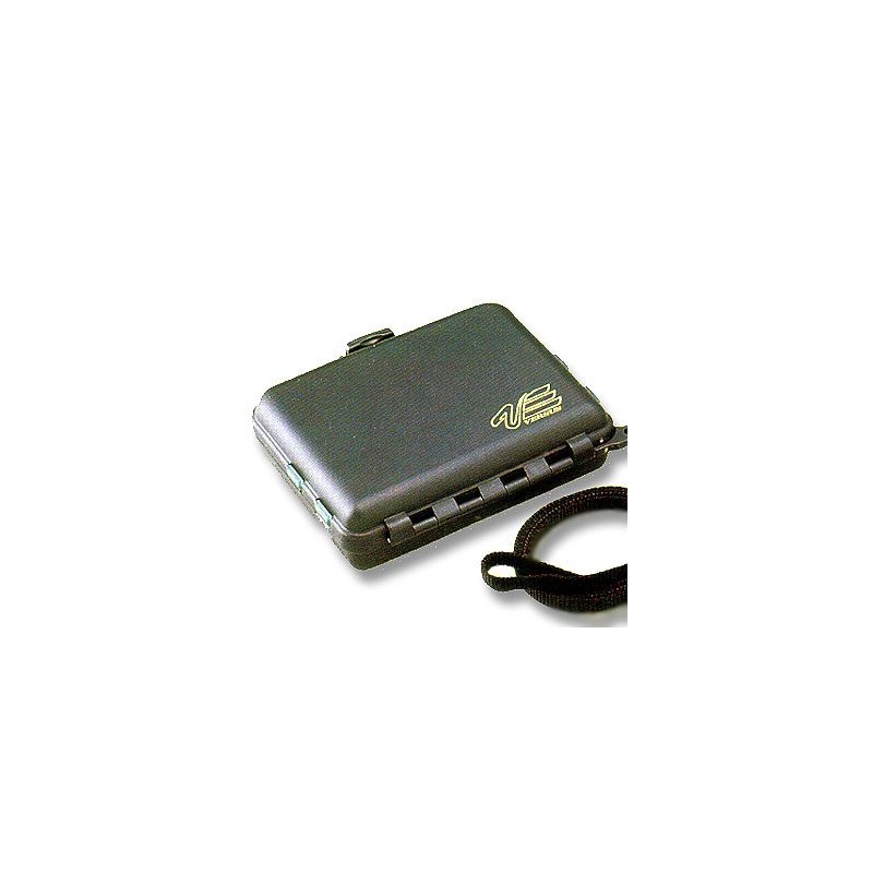 MEIHO VS-320 Lure Case, Smoke Black, 5.0 x 4.1 x
