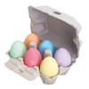 Bigjigs Toys Rainbow Colour Chalk Eggs (Set of 6)