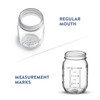 Paksh Novelty Mason Jars with Lids & Sealer - 5