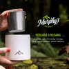 Murphy's Naturals Refillable Mosquito Repellent Candle for Outdoor Patio, DEET-Free,
