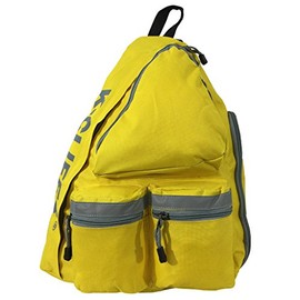 Reflective Sling Backpack Bright Color Body Bag Messenger Bag Daypack School Student Bookbag With Safety Reflective Stripe -Bright Yellow