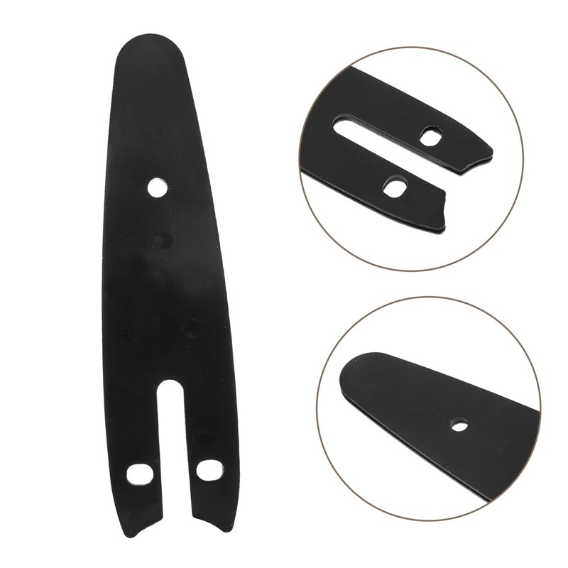 Levemolo 2 Pcs Mini Chainsaw Guide Bar Cordless Electric Replacement