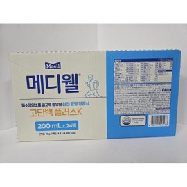 Food Mediwell Mediwell High Protein Plus Patient Balanced Nutrition Meal Snack 200ml Basic / 식품 메디웰 메디웰 고단백 플러스 환자 균형 영양식 식사 간식 200ml 기본