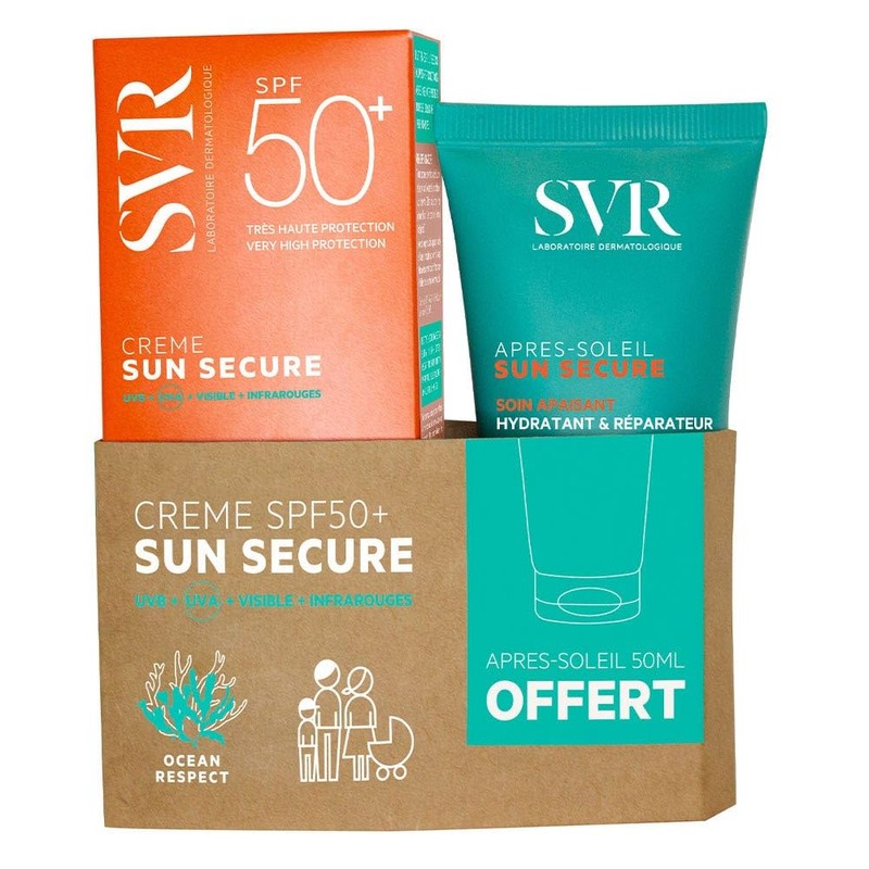 Set Sun Secure Creme SPF50 Aprés Soleil 50ml