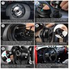 Acclcors Steering Wheel Quick Release Universal 6-Hole Snap Off Boss