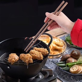 DXIA 10 Pairs Wooden Chopsticks, Reusable Natural Wood Chopsticks, Washable, Dishwasher, Bamboo Chopsticks, Chinese Tableware Set, Wooden Chopsticks Set for Chinese Tableware