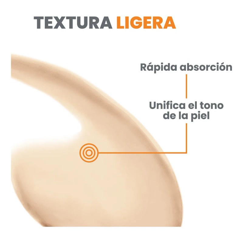 Protector Solar Avène Fluido Con Color SPF50, 50ml