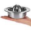 com-four® 2 x Stainless Steel Citrus Juicers - Juicers for