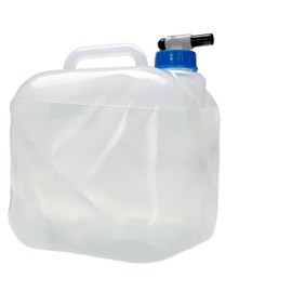alca® Foldable Water Canister 10 L Drinking Water Container with Drain Tap BPA-Free Folding Water Canister