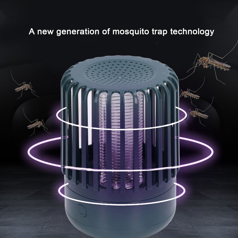 LED Mosquito Trap Lamp USB Rechargeable UV Photocatalyst Electric Insect