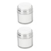 2pcs 50ml Cream Jar Refillable Empty Acrylic Vacuum Makeup Jar