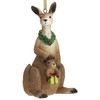 OnHoliday Kangaroo with Joey and Present Hanging Christmas Tree Ornament