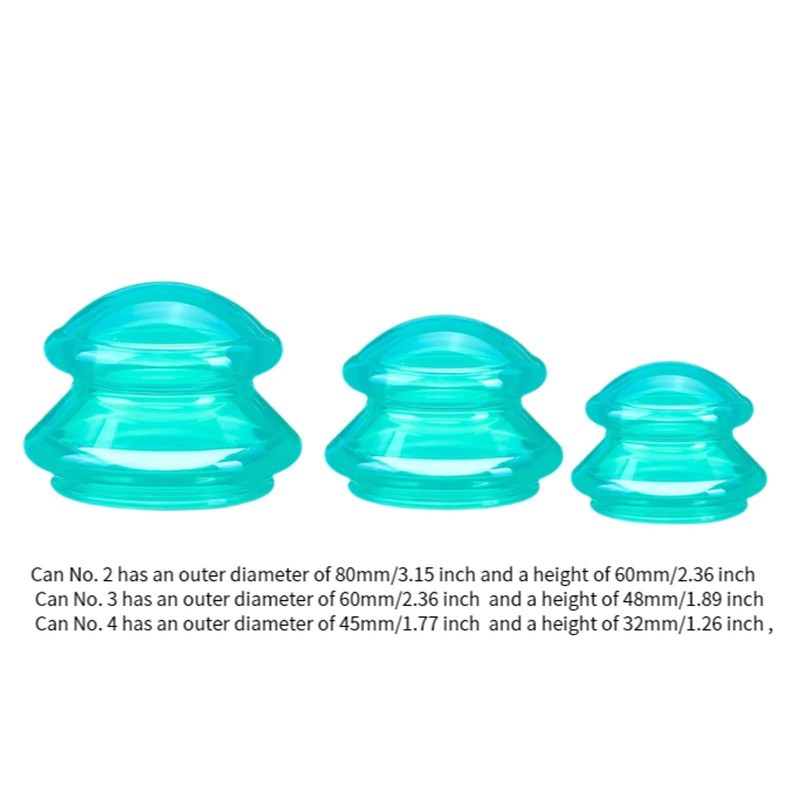 Eigell 3x Anti Cellulite Massage Cup Suction Cup Massage Professional
