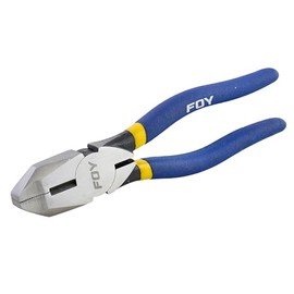 Foy 142043 Pinza para electricista con mango con doble plastisol de 9" corte lateral