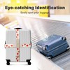 Ekax Luggage Straps for Suitcases, Adjustable Luggage Elastic Belt, Travel