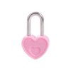 20PCS Mini Heart Shaped Locks with Keys, Plastic Mini Padlock