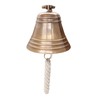 5" Solid Antique Brass Bell Quality Marine Wall Mounted Ship