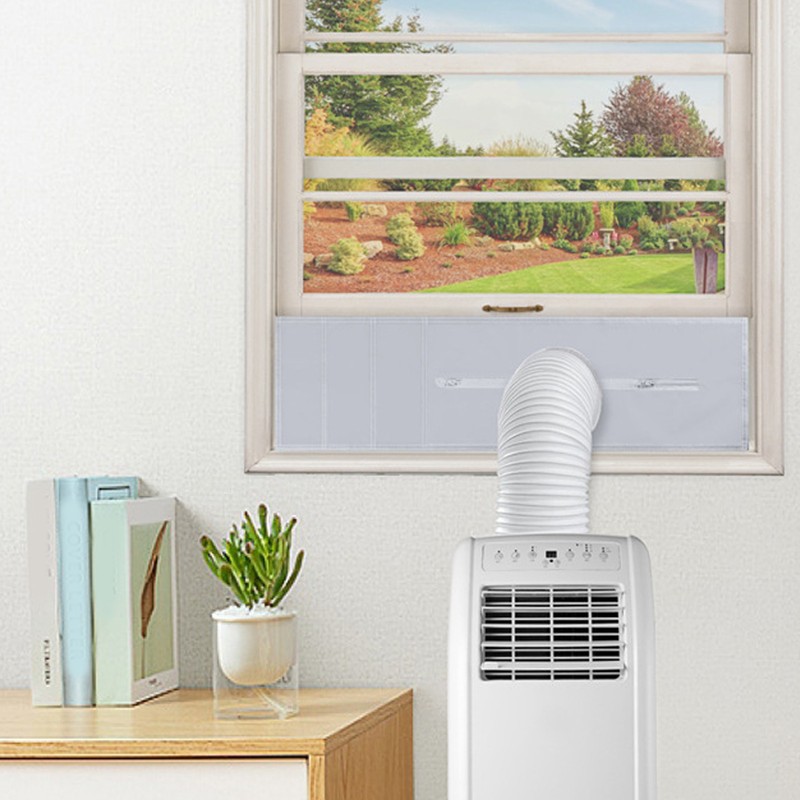 AC Window Sealing Cloth Universal Waterproof Encrypted Polyester Portable Air