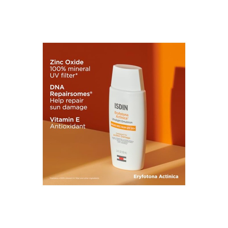 Isdin ERYFOTONICA Emulsión ultraligera de amplio espectro SPF 50