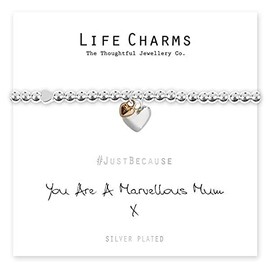 Life Charms Women Jewellery Thinking of You Bracelet Wristband Ladies Gift